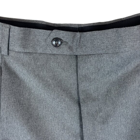 Jos A Bank Men"s Grey Straight Pants Sz 40 Long - NWT - Picture 6 of 13
